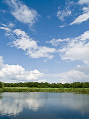 Image showing River countryside landscape