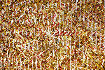 Image showing background stack of straw 