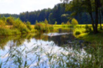 Image showing moorland, summer time  