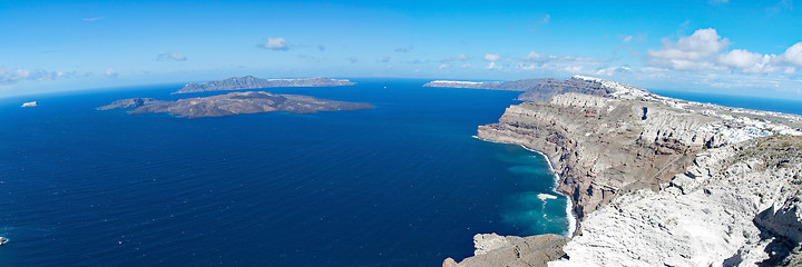 Image showing Landscape at Santorini, Greece