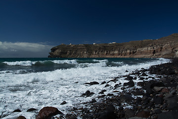 Image showing Landscape at Santorini, Greece