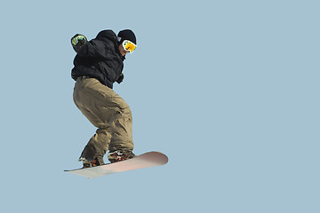 Image showing Snowboarding