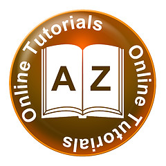 Image showing Online Tutorials Indicates Web Site And Educated