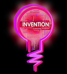 Image showing Invention Lightbulb Means Creativity Ideas And Innovation