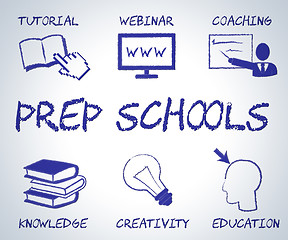 Image showing Prep Schools Shows Training Web Site And Educated