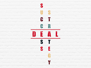 Image showing Finance concept: Deal in Crossword Puzzle