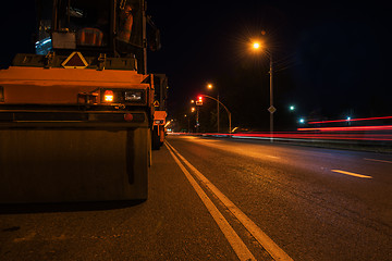 Image showing repairing the road