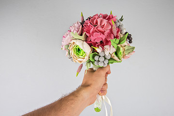 Image showing wedding flower composition
