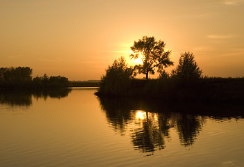 Image showing sunset