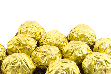 Image showing Chocolate balls