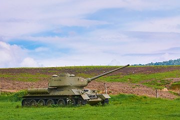 Image showing Tank on the Field