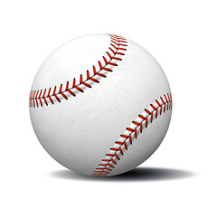 Image showing typical white baseball