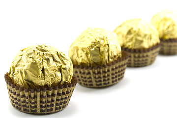 Image showing chocolate balls