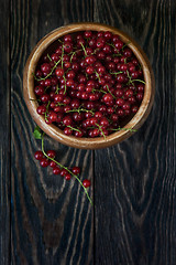 Image showing Fresh red currants