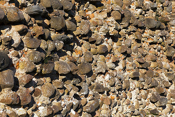 Image showing Part of a stone wall 