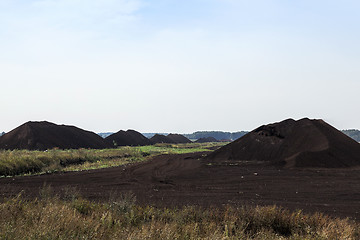 Image showing extraction of peat  