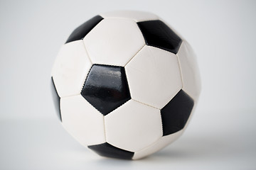 Image showing close up of football or soccer ball
