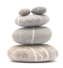 Image showing balancing stone tower