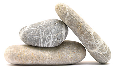 Image showing balancing pebble tower