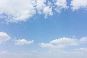 Image showing blue sky backgound