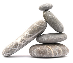 Image showing balancing stone tower