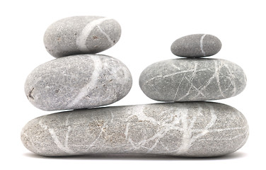 Image showing balancing pebble tower