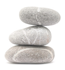 Image showing balancing pebble tower