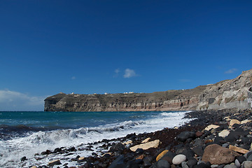 Image showing Landscape at Santorini, Greece