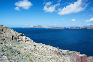 Image showing Landscape at Santorini, Greece