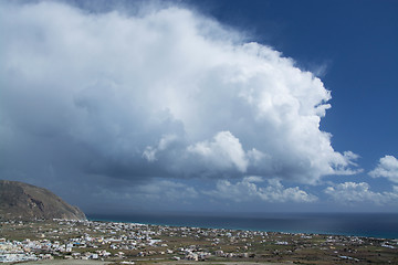 Image showing Landscape at Santorini, Greece