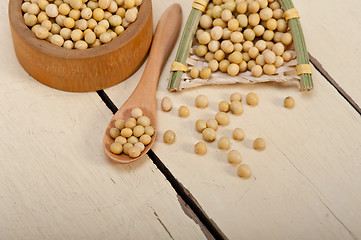 Image showing organic soya beans 