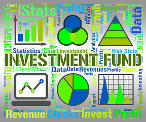 Image showing Investment Fund Shows Financial Charts And Graphic