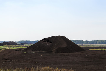 Image showing extraction of peat  