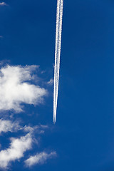 Image showing Plane in the sky  