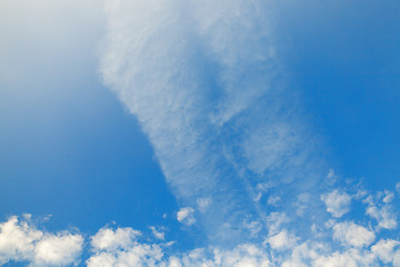 Image showing sky with clouds  