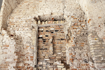 Image showing crumbling old building  