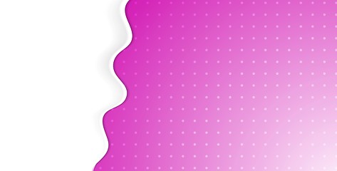 Image showing Abstract bright pink wavy background