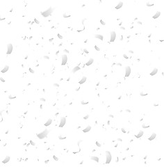 Image showing Abstract grey confetti background