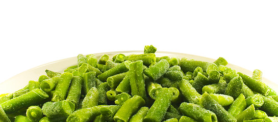 Image showing frozen string beans