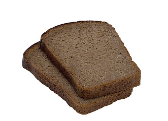 Image showing two pieces of a bread