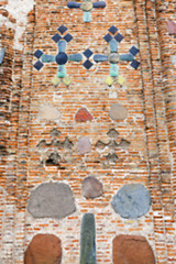 Image showing Wall of ancient church  