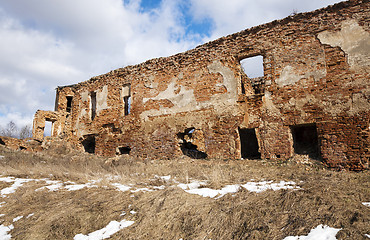 Image showing ruins  Castle 17th century