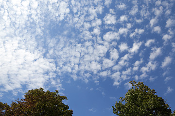 Image showing sky with clouds 