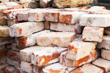 Image showing Old brick wall  