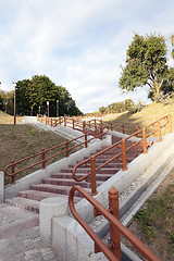 Image showing stairs in the park 