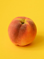 Image showing One ripe peach