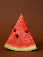 Image showing Sliced ripe watermelon