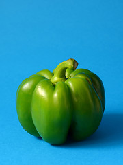 Image showing Green bell pepper