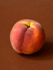 Image showing One ripe peach