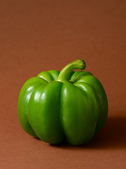 Image showing Green bell pepper